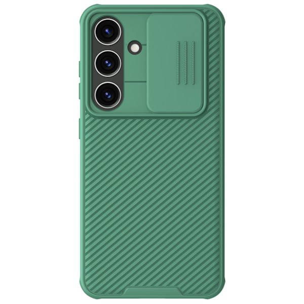 Nillkin CamShield Pro armored case with camera cover for Samsung Galaxy S24+ - green Green