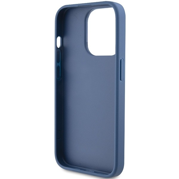 Guess 4G Stripe Collection case for iPhone 15 Pro - blue Blue