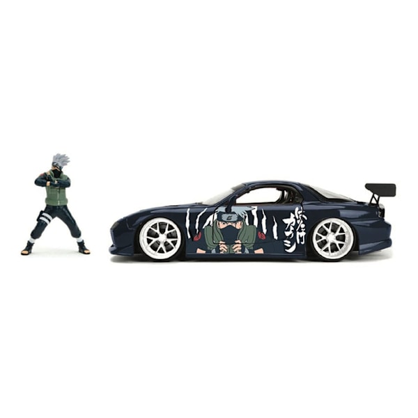 Naruto Shippuden Diecast Model 1/24 1993 Mazda RX-7 Multicolor