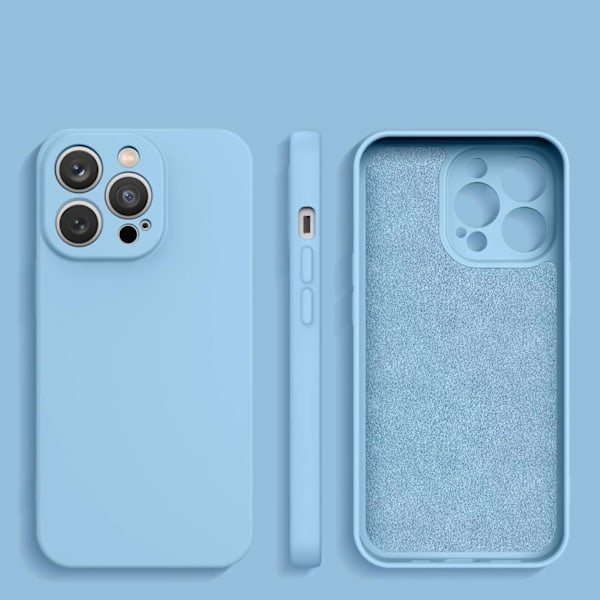 Silicone case for Xiaomi Redmi Note 11 Pro 5G / 11 Pro / 11E Pro silicone cover light purple Blue