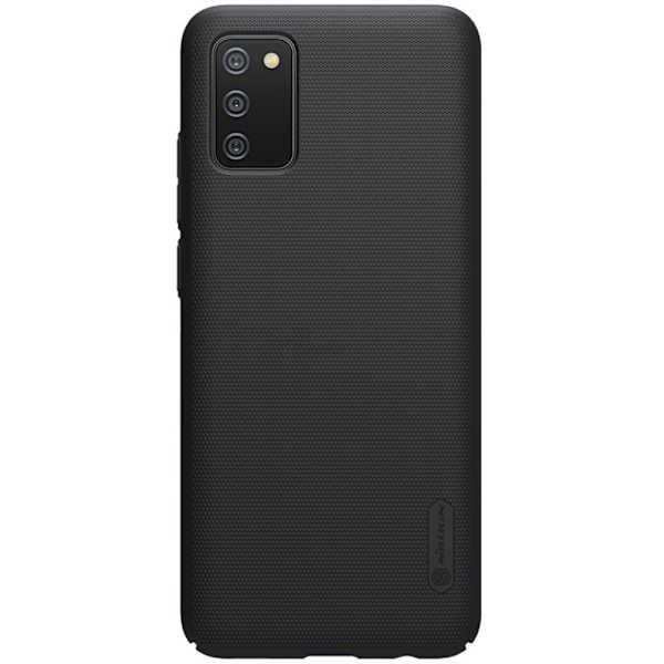 Nillkin Super Frosted Shield reinforced case cover for Samsung Galaxy A02s EU black Black