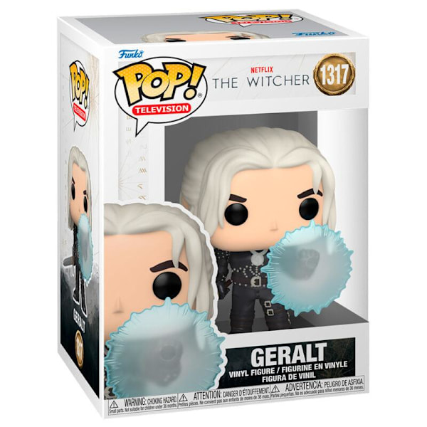 POP figure The Witcher Geralt with Shield Multicolor