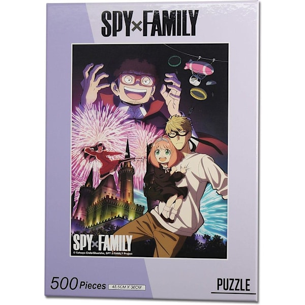 Spy x Family Puzzle Character Group (500 pieces) multifärg