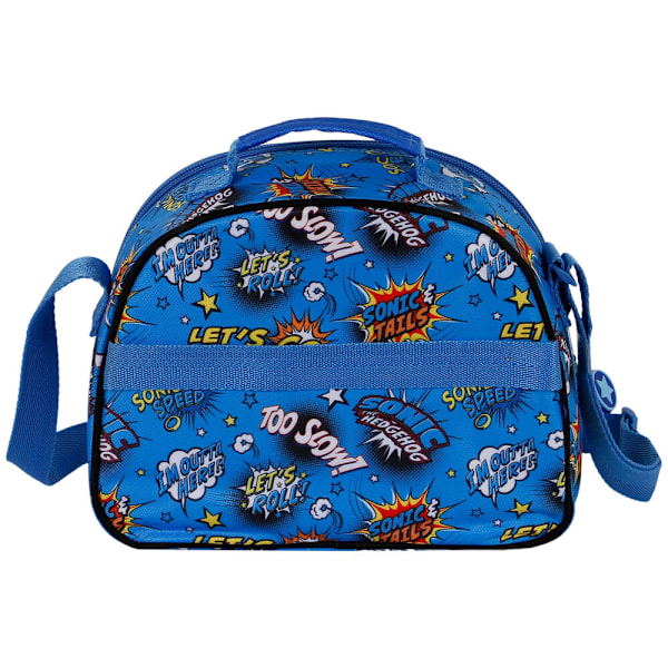 Sonic The Hedgehog Lets Roll 3D lunch bag Multicolor