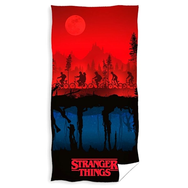 Stranger Things microfibre beach towel multifärg