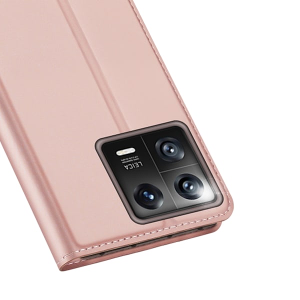 Dux Ducis Skin Pro Case Xiaomi 13 Flip Card Wallet Stand Pink Pink