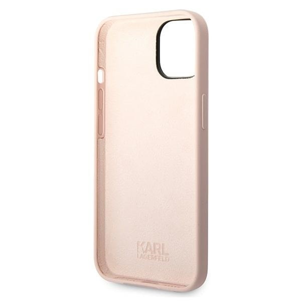 Karl Lagerfeld KLHCP14MSLKHLP iPhone 14 Plus 6.7 "hardcase pink / pink Silicone Karl's Head Pink