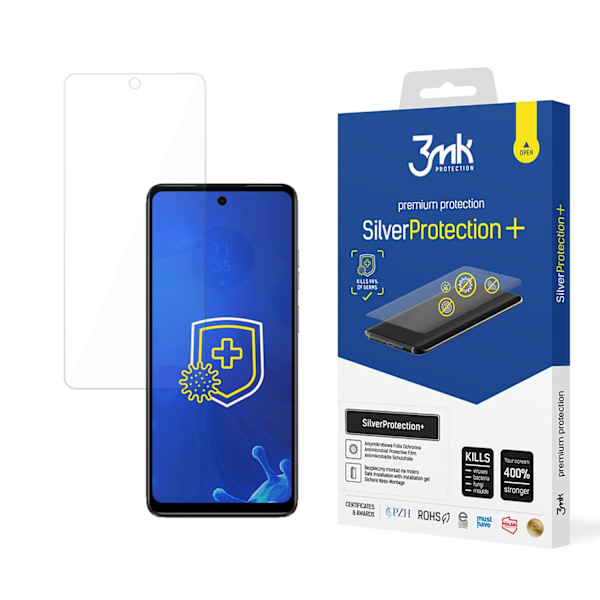 Antibacterial protective film 3mk SilverProtection+ for Motorola Moto E14 DL