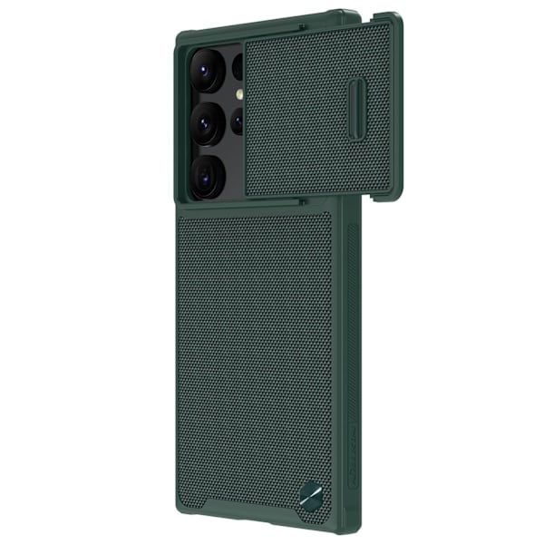 Nillkin Textured S Case for Samsung Galaxy S23 Ultra armored cover with camera cover green Green