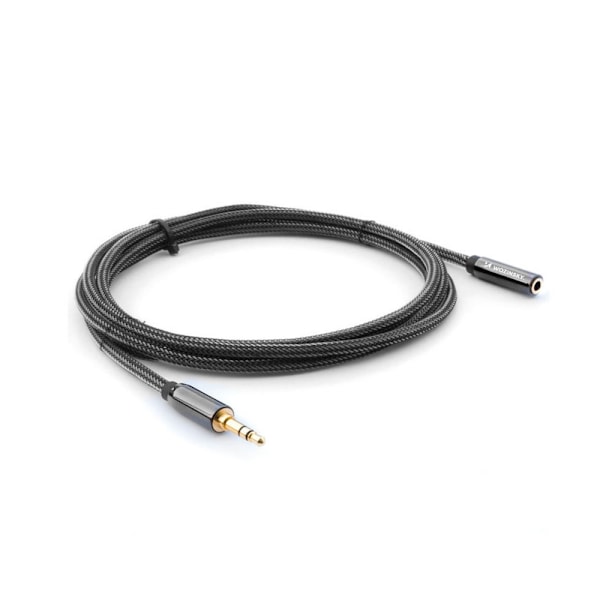 Wozinsky mini jack extension cable (female-male) AUX extension 3 m black Black