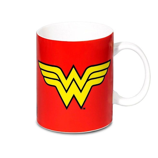 DC Comics Mug Wonder Woman Logo Multicolor