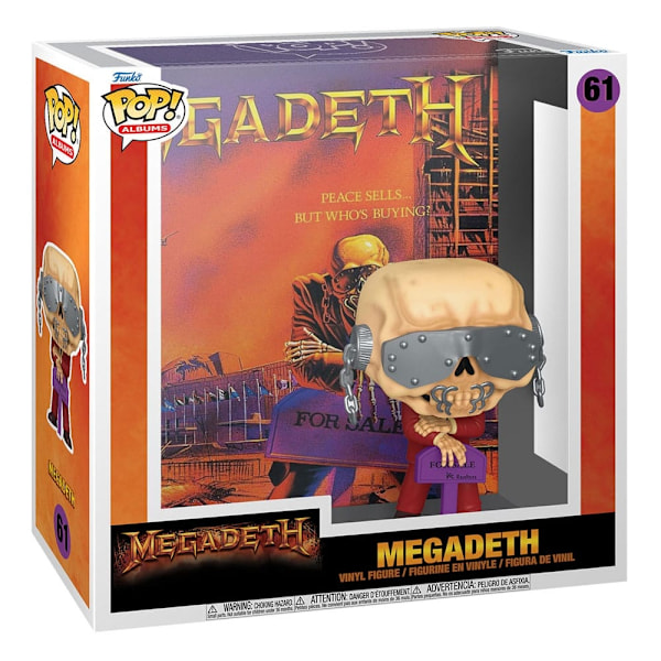 Megadeth POP! Albums Vinyl Figure PSBWB 9 cm multifärg