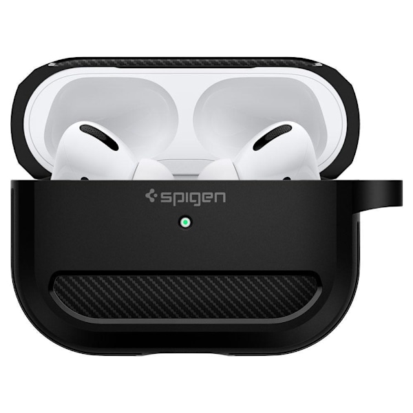 Spigen Rugged Armor Case for Apple AirPods Pro 1 - Matte Black Black