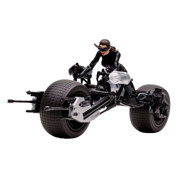 DC Multiverse Vehicle Batpod with Catwoman (The Dark Knight Rises) multifärg