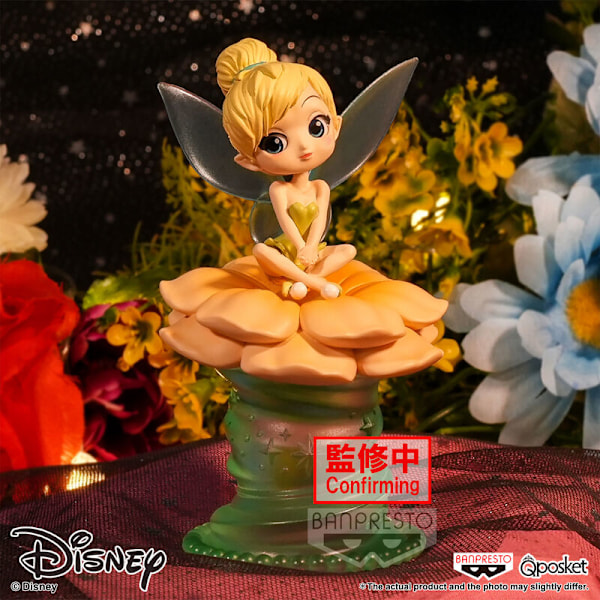 Disney Characters Tinker Bell Ver.B Q posket figure 10cm Multicolor