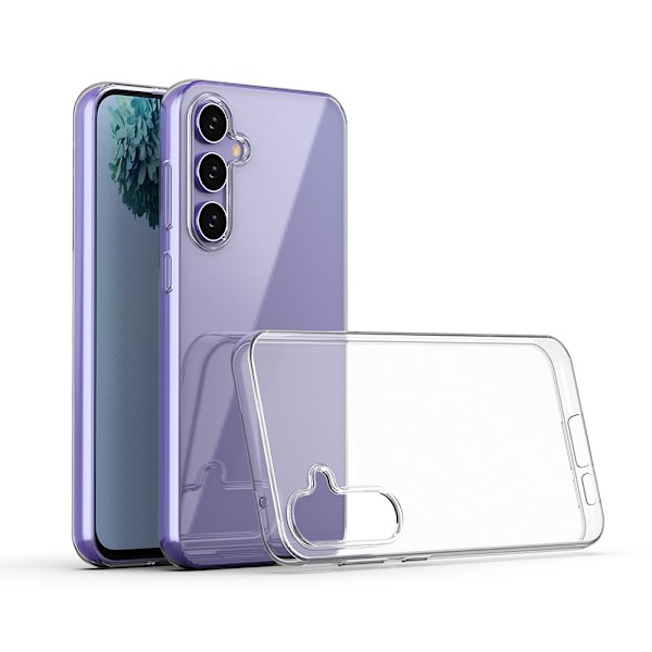 Ultra Clear silicone case for S23 FE, transparent Transparent