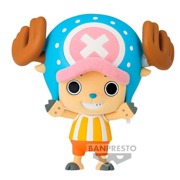 One Piece Tony Chopper Fluffy Puffy figure 6cm Multicolor