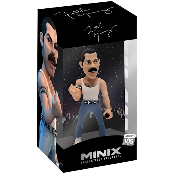 Freddy Mercury Minix figure 12cm multifärg