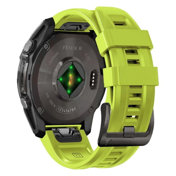 Tech-Protect Silicone Strap Garmin Fenix 5 / 6 / 6 Pro / 7 / 8 (47 mm) / E - Green Green