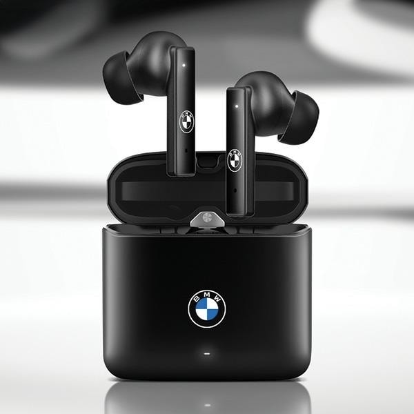 BMW Bluetooth headphones BMWSES20AMK TWS + docking station black/black Signature Black