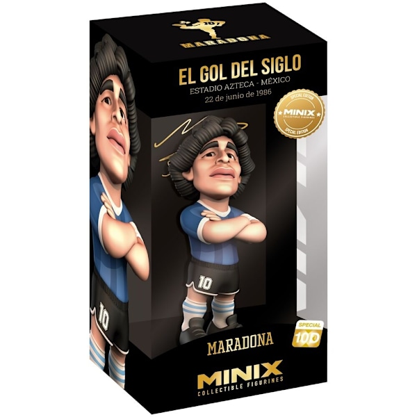 Maradona Goal of the century Minix figure 12cm multifärg