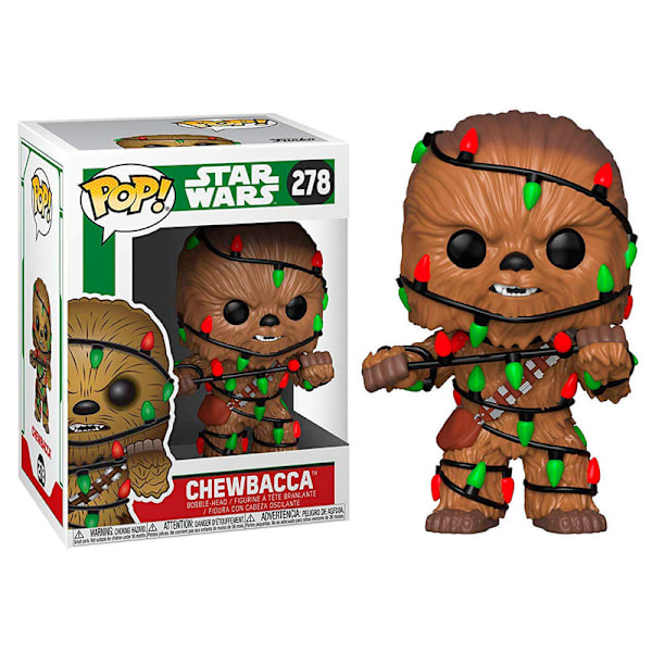 POP-hahmo Star Wars Holiday Chewie valoilla Multicolor