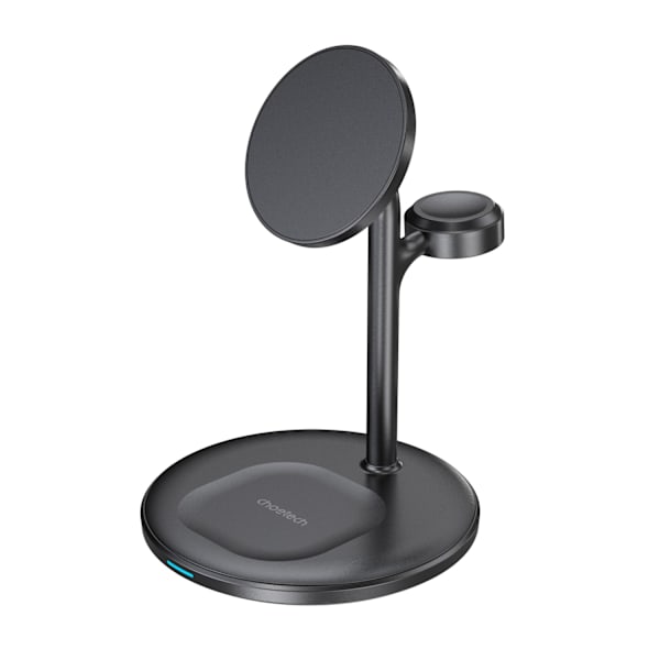 Choetech T585-F 3in1 Magnetic wireless charger station for iPhone 12/13/14 series,AirPods Pro and iwatch charger Black Black