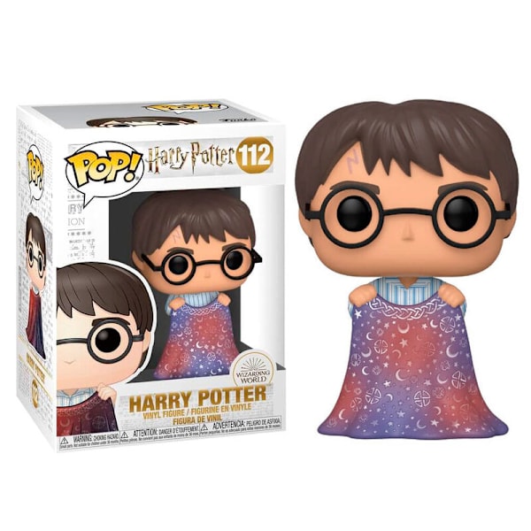 POP-figur Harry Potter Harry med usynlighetskappe Multicolor