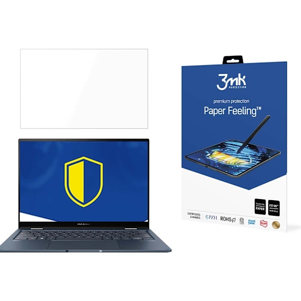 Matte protective film 3mk Paper Feeling for ASUS ZenBook 14 Flip UP3404VA - up to 15&quot; DL