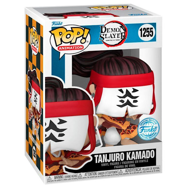 POP figure Demon Slayer Kimetsu no Yaiba Tanjuro Kamado Exclusive Multicolor