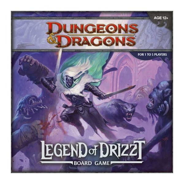 Dungeons & Dragons brætspil The Legend of Drizzt engelsk Multicolor