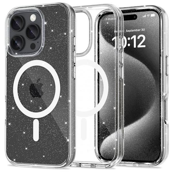 Tech-Protect FlexAir Hybrid MagSafe Case for iPhone 16 Pro Max - Clear Transparent