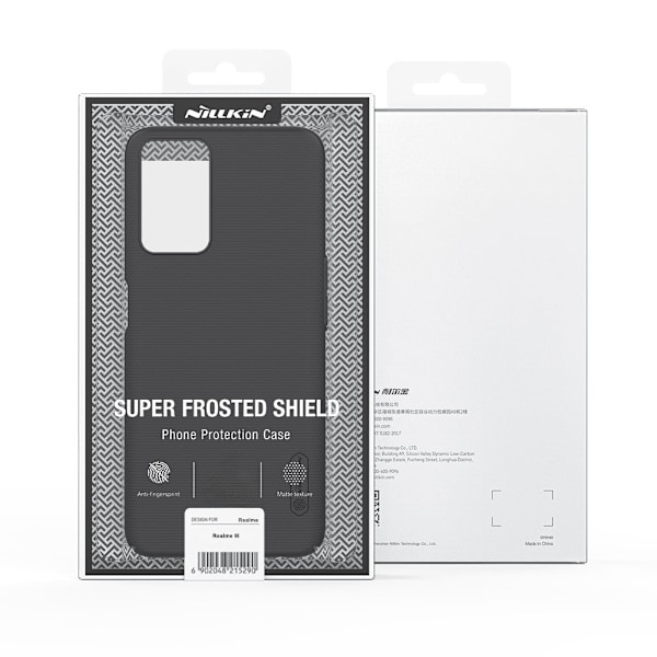 Nillkin Super Frosted Shield reinforced case cover for Realme 9i black Black