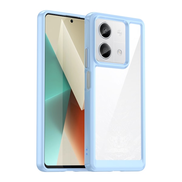 Outer Space Case with gel frame for Xiaomi Redmi Note 13 5G - blue Blue