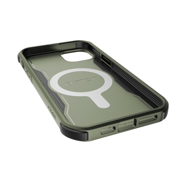 Raptic X-Doria Fort Case iPhone 14 Plus with MagSafe armored cover green Green