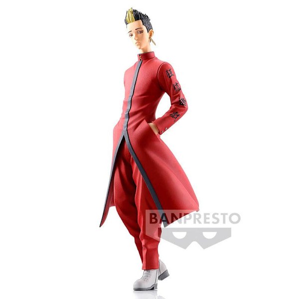 Tokyo Revengers Kakushuji Hanma figure 19cm Multicolor