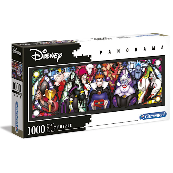 Disney Villains Panorama puzzle 1000pcs multifärg