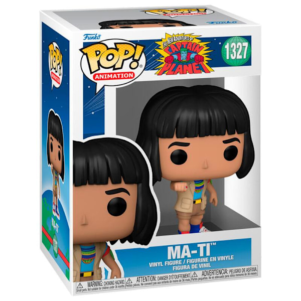 POP figure Captain Planet Ma-Ti multifärg