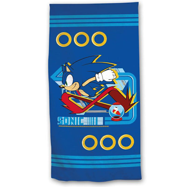 Sonic The Hedgehog microfibre beach towel multifärg