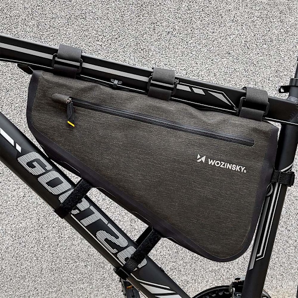 Wozinsky bicycle frame bag 3.5 l gray (WBB15BK) Gray