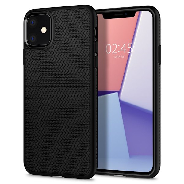 Spigen Liquid Air iPhone 11 Case - Matte Black Black