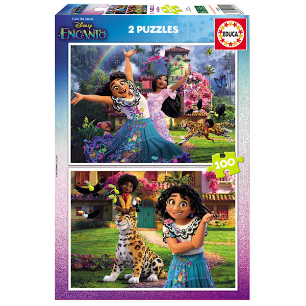 Disney Ecanto puzzle 2x100pcs Multicolor