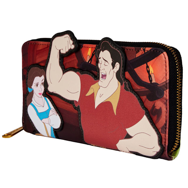 Loungefly  Disney Beauty and the Beast Villains Gaston Scene wallet Multicolor