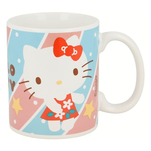 Sanrio Mug Cute Hello Kitty Red Dress 325 ml Multicolor