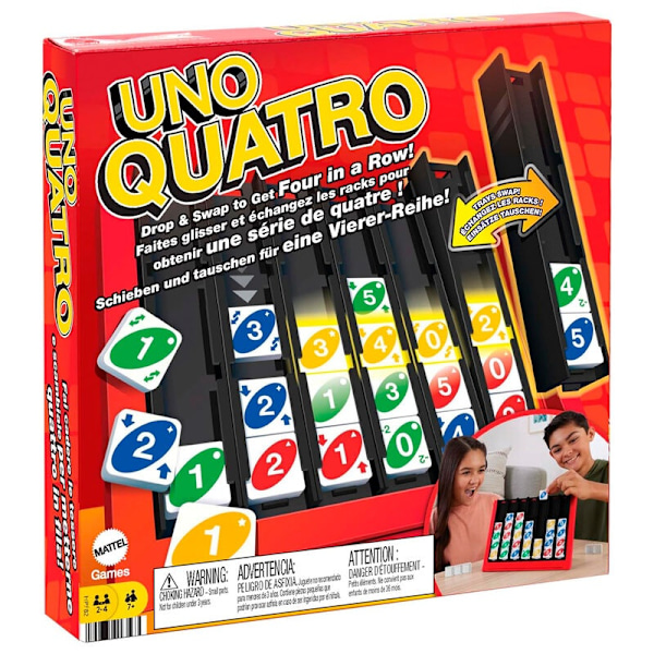 UNO Quatro board game Multicolor