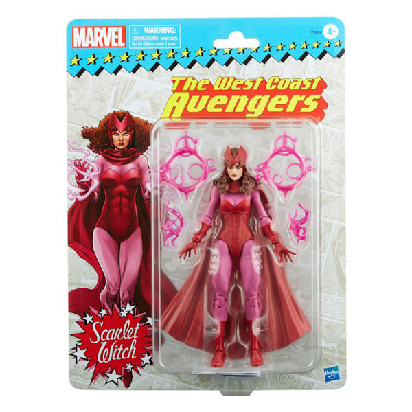 Marvel Legends Retro Scarlet Witch figur 15 cm Multicolor