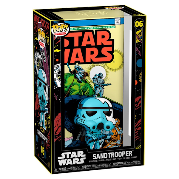 POP figure Comic Covers Star Wars Sandtrooper Multicolor