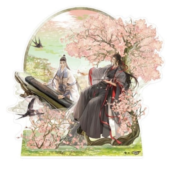 Grandmaster of Demonic Cultivation Spring Season Series Acrylic Stand Wei Wuxian & Lan Wangji 18 cm Multicolor