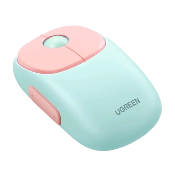 Ugreen MU102 FUN+ Bluetooth / 2.4 GHz wireless mouse - pink Pink