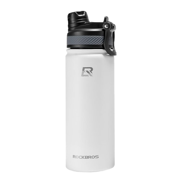 Rockbros 35210029005 bicycle thermal bottle for drinks 530 ml - white White